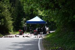 Foto: Hasiči prověřili svoji zdatnost na soutěži v náročných disciplínách TFA na Ohnivé rozhledně na Andrlově Chlumu