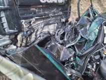 Srážka osobního vozidla s nákladním skončila tragicky