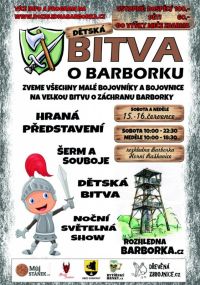 Dětská bitva o Barborku v Horních Raškovicích