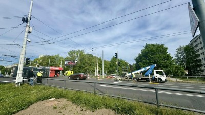 Semafory u Univerzity Pardubice budou mimo provoz až do dnešního večera