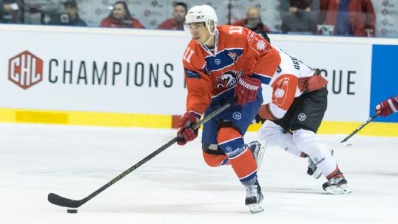 Liga mistrů foto zdroj HC Dynamo Pardubice, Jan Jedlička