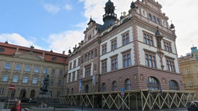 Fasáda Regionálního muzea v Chrudimi se dočká opravy, na její obnově se začne pracovat na jaře příštího roku