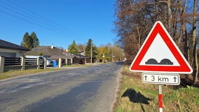 V dubnu začne rekonstrukce silnice mezi Břehy a Sopřečí
