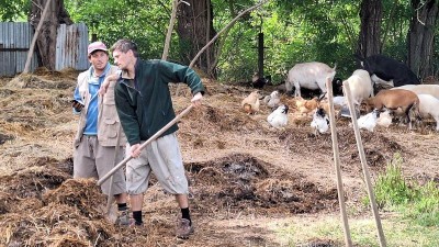 Pohádková zahrada v Pardubicích byla další z lokací, kde se natáčel celovečerní film