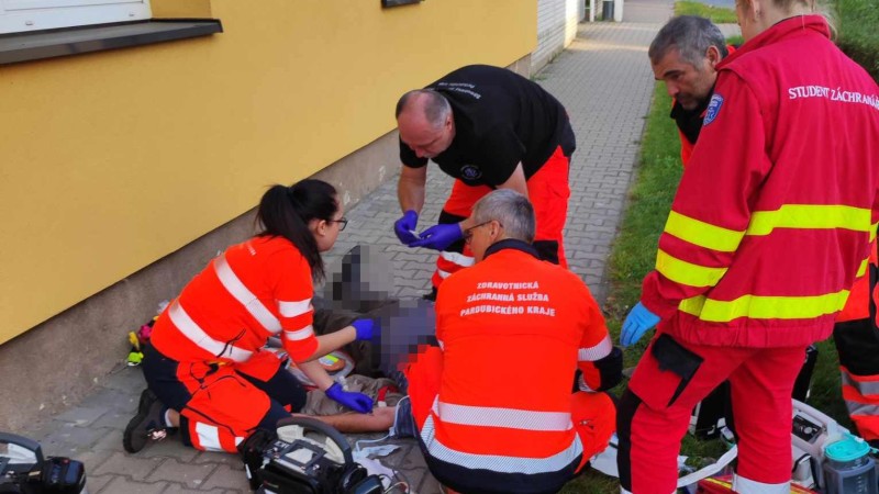 Foto: Zdravotnická záchranná služba Pardubického kraje