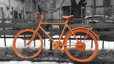 Oranžový cyklovýlet