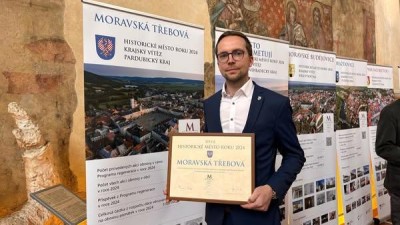 Moravská Třebová získala titul Historické město roku 2024 a do kasy milion