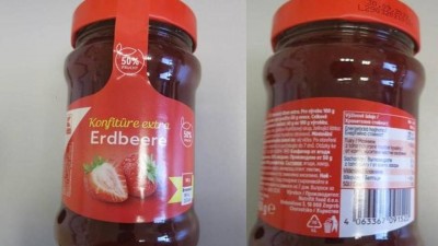 Jahodový džem z Kauflandu obsahoval místo deklarovaných 50 gramů jen 39,3 gramů ovoce