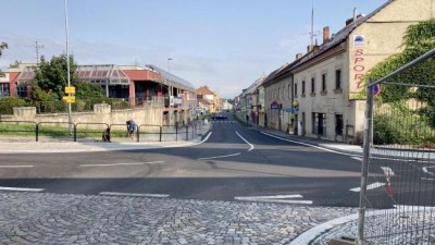 Křižovatka U Kubíka v Moravské Třebové byla otevřena, po její rekonstrukci došlo i k úpravě půdorysu