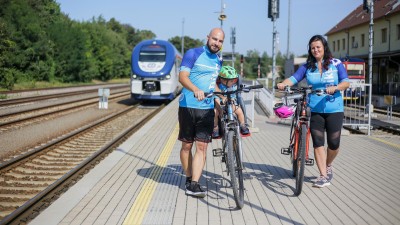 Vlaky Českých drah jsou připraveny na cyklistickou sezonu. S koly vás zavezou i do Německa, Rakouska, Slovenska či Maďarska