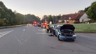 nehoda Týnišřko, foto zdroj HZS Pardubický kraj