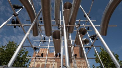 Architekturu teď můžete obdivovat uvnitř i venku v areálu Automatických mlýnů