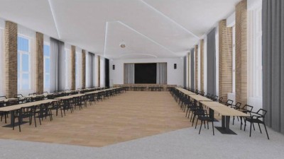 Rekonstrukce společenského sálu v České Třebové by mohla začít v roce 2023