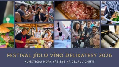 Food festival pod Kunětickou horou l&aacute;k&aacute; na dobr&eacute; j&iacute;dlo, v&iacute;no i delikatesy