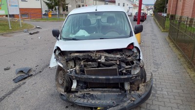 Při srážce dvou aut ve Svitavách došlo ke zranění jednoho z účastníků nehody