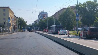 Křižovatka U Marka bude celou dobu oprav průjezdná, i když s omezením