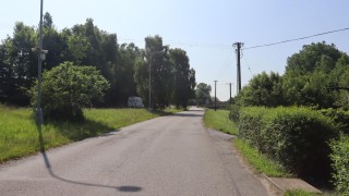 místo střetu cyklistek, foto zdroj Policie ČR