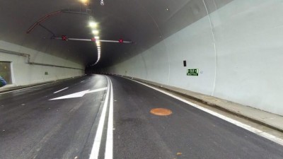 Opravy na hřebečském tunelu pokračují