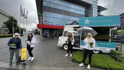 Přijďte si pro domácí štěstí před Atrium Palác Pardubice, dnes ho tam rozdává společnost WOMEN FOR WOMEN až do tří hodin