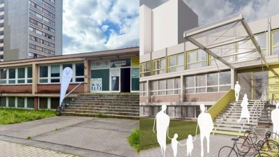 Rekonstrukce původní budovy začala. Pardubice budou mít nové a moderní Centrum sociálních služeb SMYSL