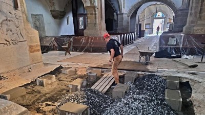 Chrám sv. Bartoloměje v Pardubicích se v nové kráse otevře v září