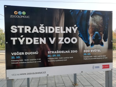 Strašidelný týden v ZOO OLOMOUC