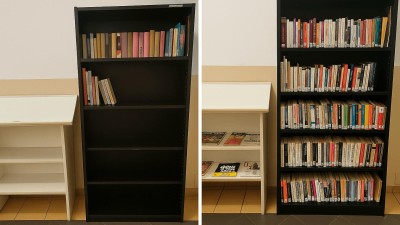 Lidé si zpříjemní čekání četbou. Knihobudka na městském úřadě v Chrudimi znovu ožila