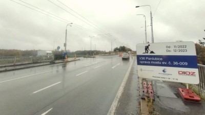 Most v Doubravicích bude od poloviny listopadu uzavřen