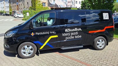 ZkusBus zkouší na Svitavsku zrychlit hromadnou přepravu lidí