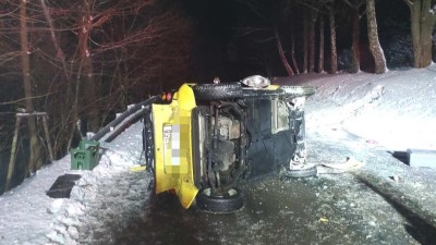 Nehoda na Seči skončila tragicky. Kolemjedoucí řidiči hned začali s resuscitací, oživit zraněného se už ale nepodařilo