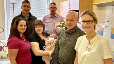 První miminko tohoto roku ve Svitavách přivítali až nyní