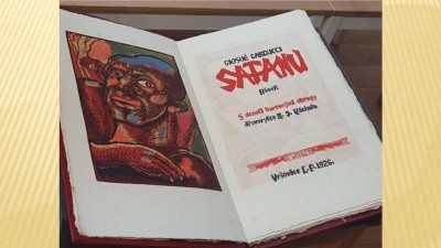 Litomyšlské muzeum má nově ve sbírce  knihu Satanu, kterou vytiskl a ilustroval Josef Váchal, stála půl milionu korun