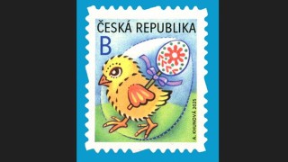 velikonoční známka foto Česká pošta
