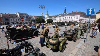 Ústí nad Orlicí zaplnila historická vojenská technika foto zdroj Město Ústí nad Orlicí