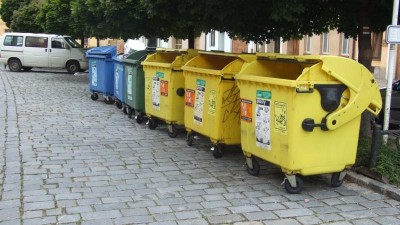 Kontejnery na tříděný odpad. Foto: město Pardubice