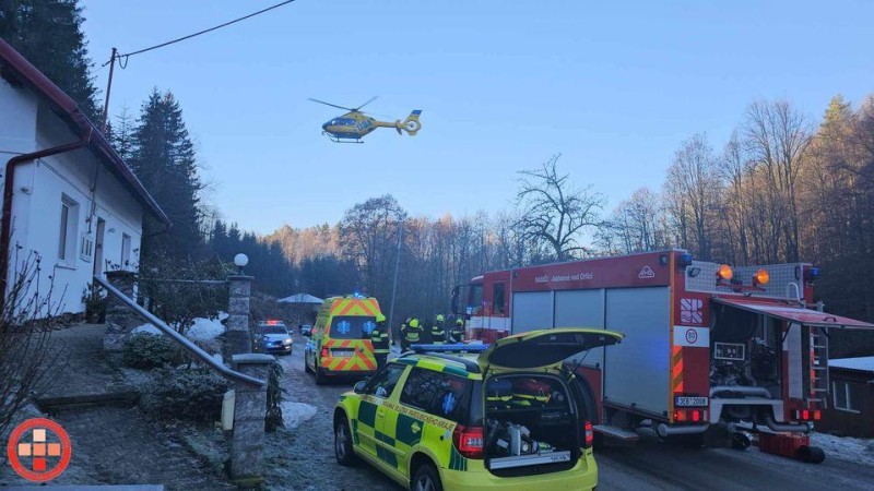 Foto: Zdravotnická záchranná služba Pardubického kraje