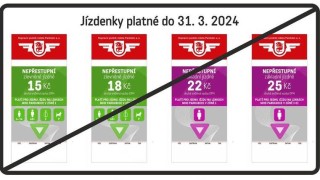 Od dubna si za jízdu městskou hromadnou dopravou v Pardubicích připlatíme