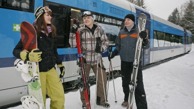 Lyžujte o 20% levněji díky ČD Ski, nejen v českých střediscích, ale i v Alpách. Na Lipně pak díky ČD Yetti sleva 30%