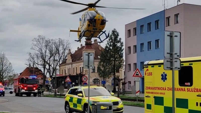 Foto: Zdravotnická záchranná služba Pardubického kraje