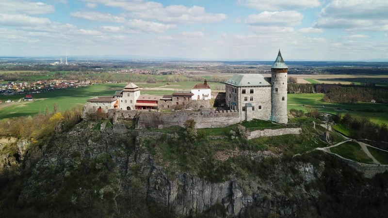 Hrad Kunětická hora, foto zdroj NPÚ