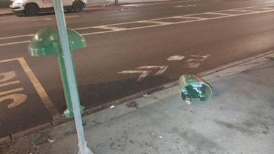 Mlad&iacute;k kopal do odpadkov&yacute;ch ko&scaron;ů, vysloužil si za to pokutu