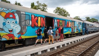 Preventivní vlak právě na nádraží v České Třebové