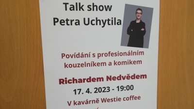 Talk show Petra Uchytila podruhé